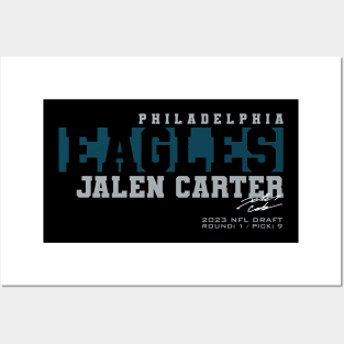 Jalen Carter Posters and Art